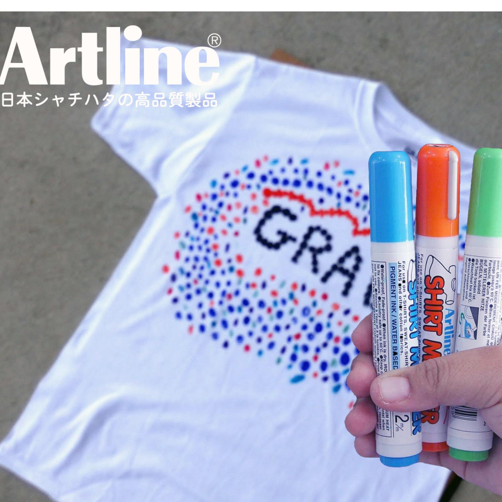 Combo 8 bút vẽ áo Artline EKT -2