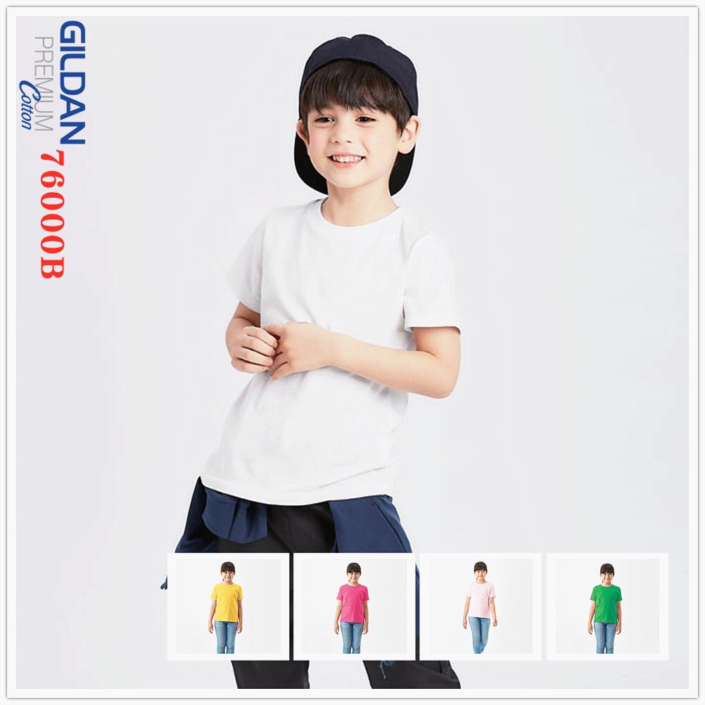 [ÁO THUN MỸ] Áo thun Gildan cotton nhập khẩu cho bé [MÃ 76000B]