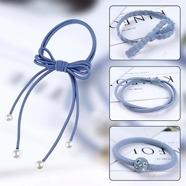 Sét 12 dây buộc tóc Hàn Quốc
