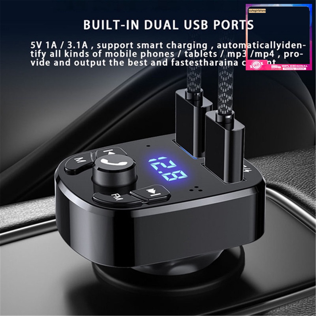 Tẩu xạc FM Bluetooth cho Ô tô