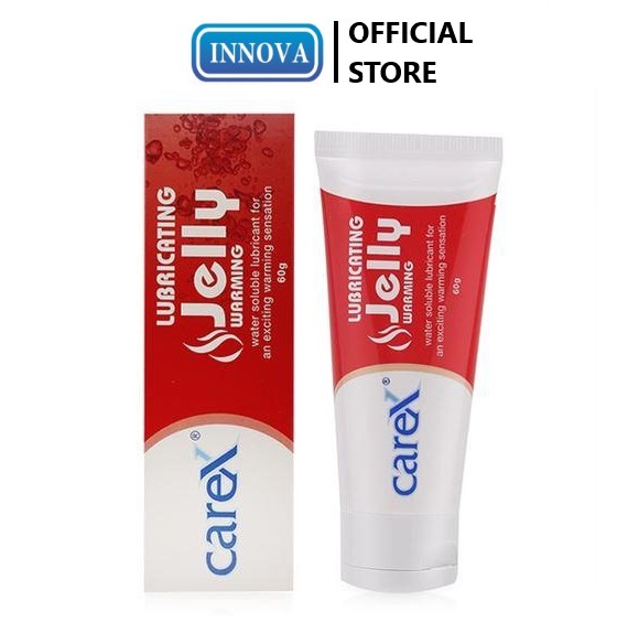 HCMGel Bôi Trơn Carex Jelly Warming Cảm Giác Nồng Nàn Ấm Áp 60g