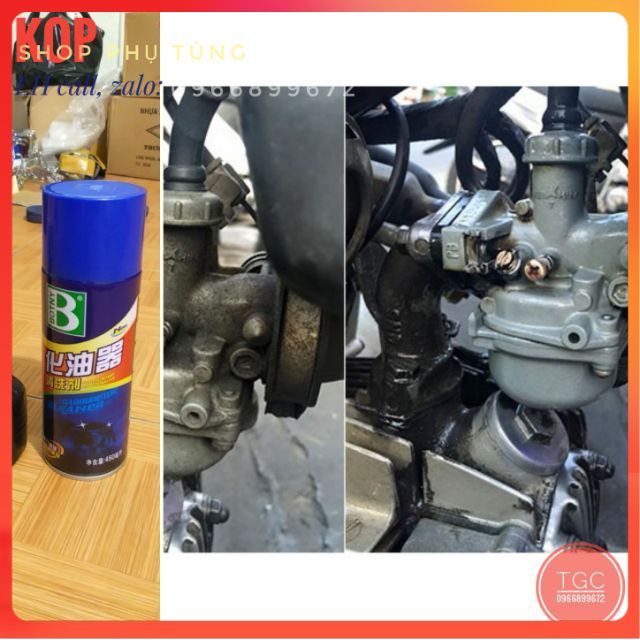 Dung dịch tẩy rửa bình xăng con