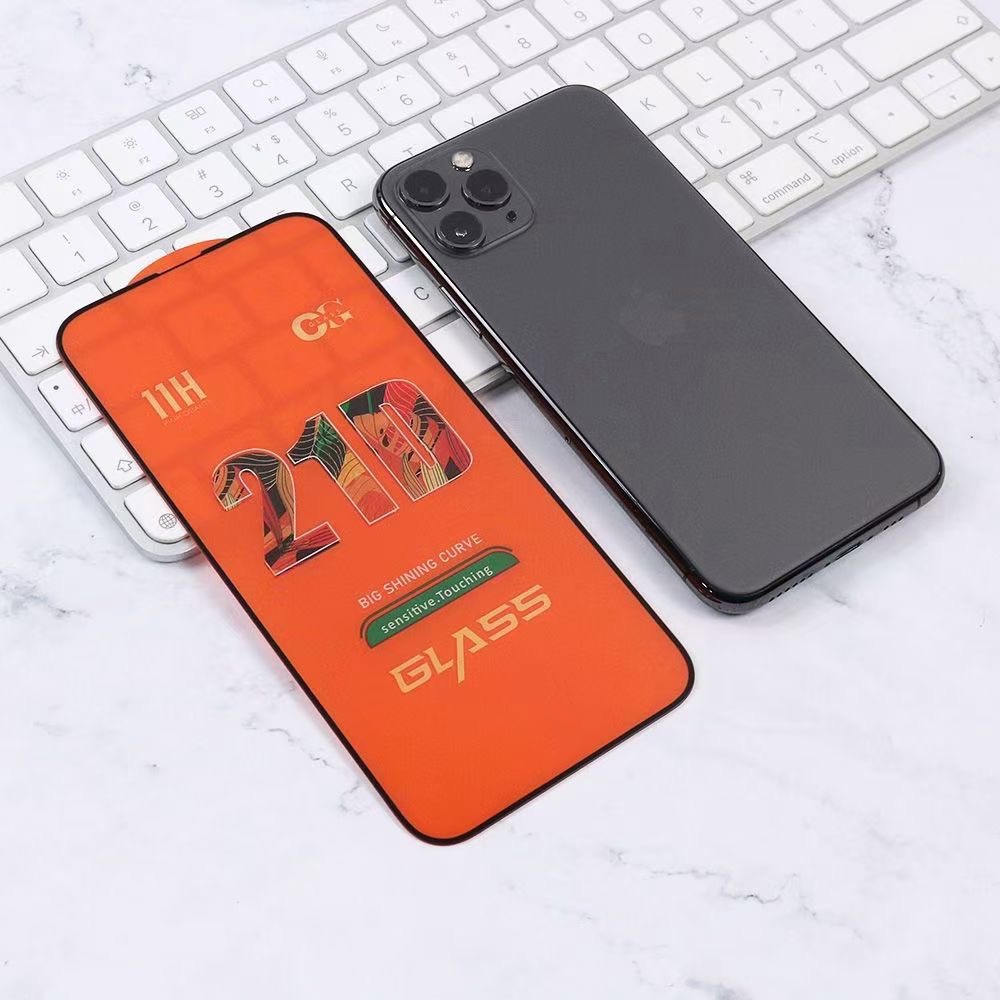 Kính cường lực Iphone 21D full màn đủ dòng