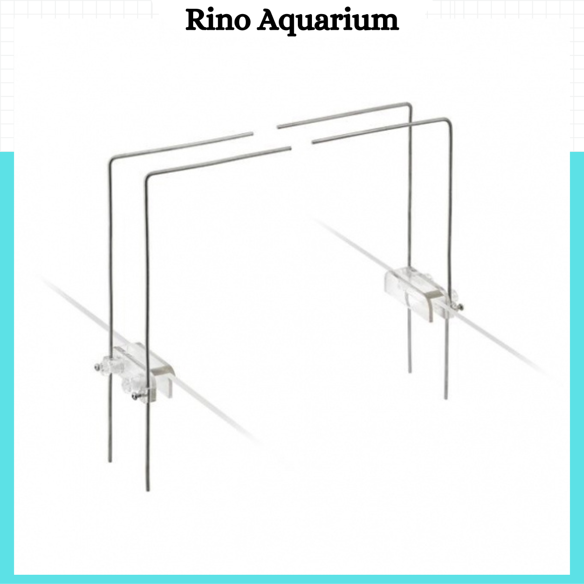 Chân Gác Đèn Inox Chihiros Chân Đèn Dạng Kẹp Có thể Thay Đổi Chiều Dài &