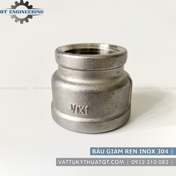 Bầu Giảm Ren Inox 304 | VATTUKYTHUATQT.COM