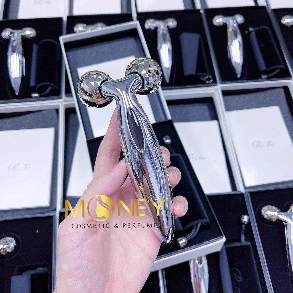 [CÓ SẴN] Máy Massage Refa Carat Ray Face - Con Lăn Massage Cho Mặt Body