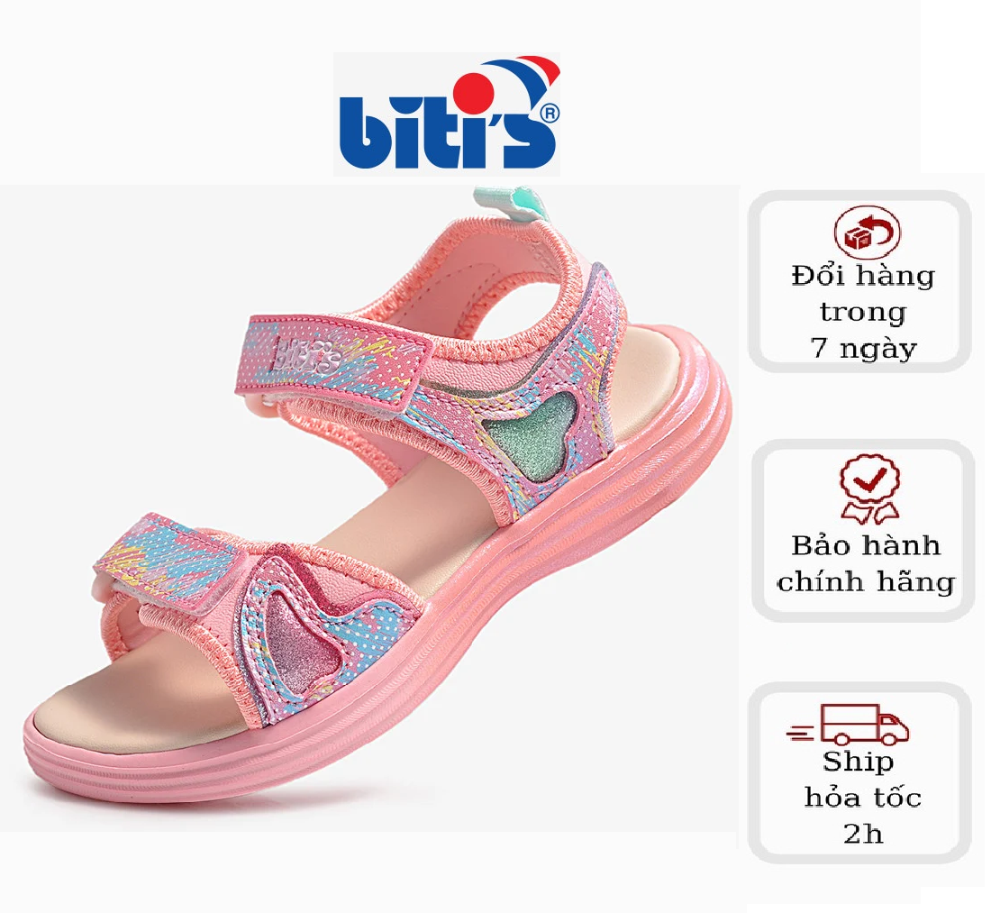 Sandal eva phun bé gái biti's beg001500hog siêu nhẹ