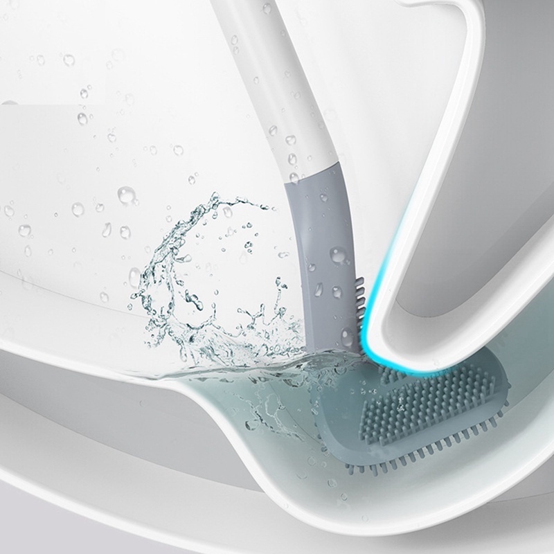 CHỔI CỌ TOILET SILICON THÔNG MINH