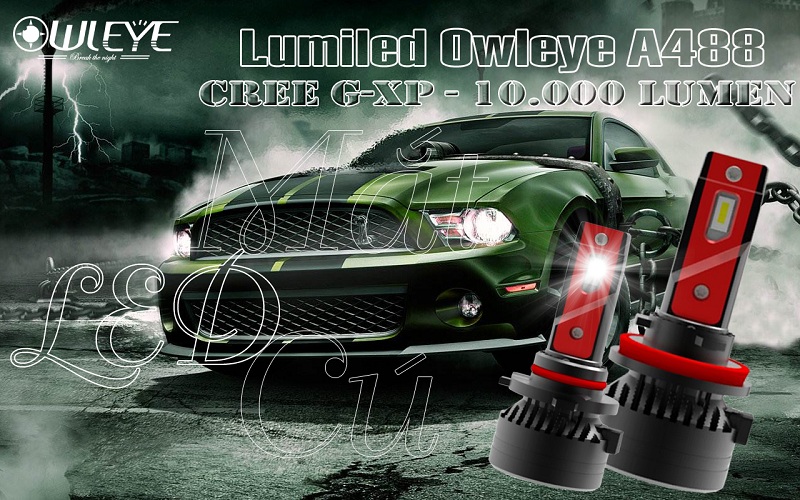ĐÈN LED Ô TÔ OWLEYE A488 CREE GXP