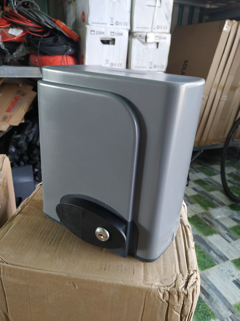 [Trả góp 0%] Mô tơ cổng trượt cổng lùa tự động Sliding gate motor SL600AC