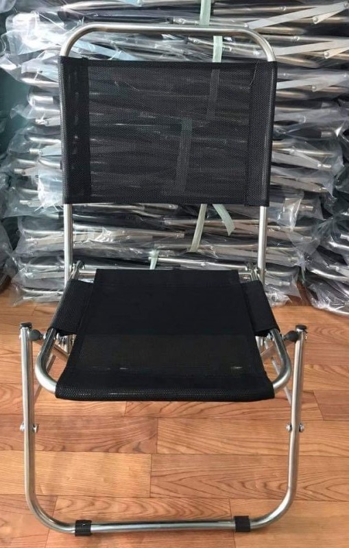 GHẾ XẾP CÀ PHÊ KHUNG INOX