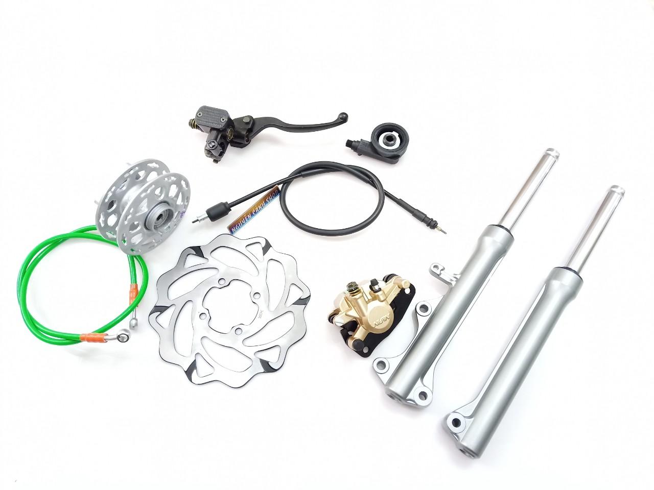 Bộ Đĩa trước xe Sirius 50-110 chất lượng cao