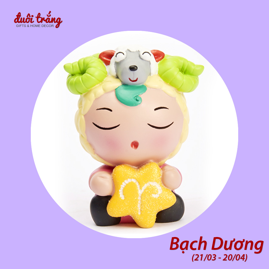 Tượng Composite Cung Hoàng Đạo 6cm - 12 Cung