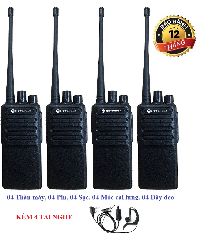 Bộ 4 Máy bộ đàm Motorola GP850
