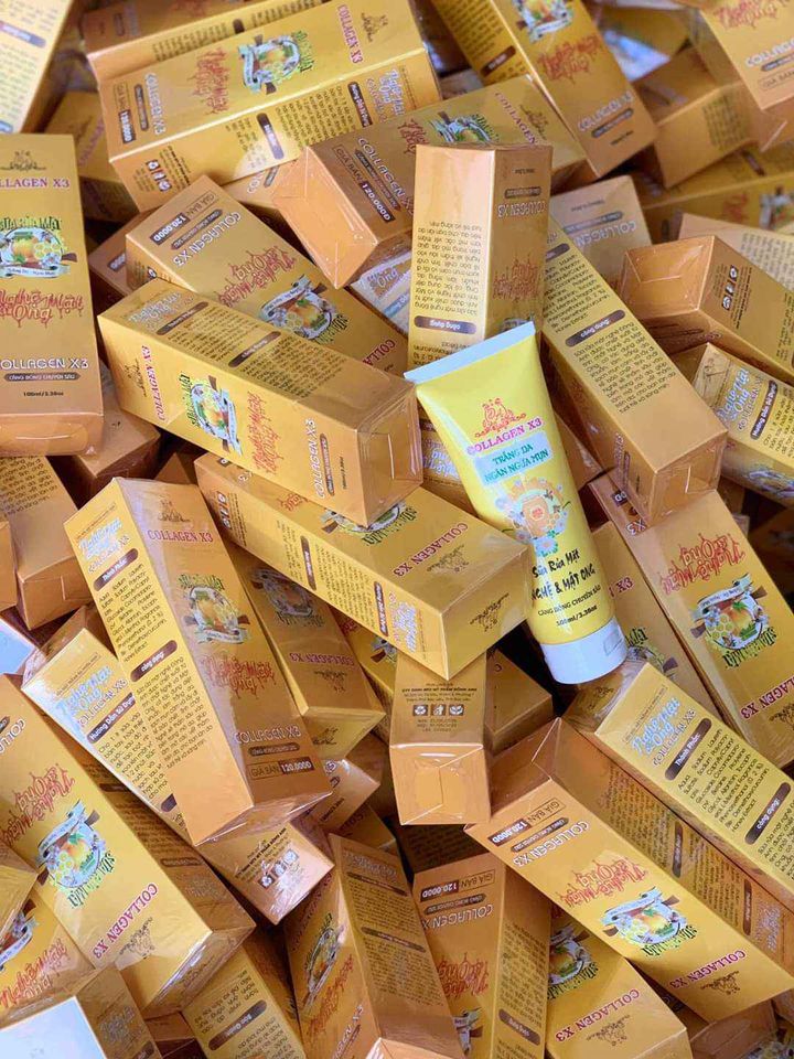 Sửa Rửa Mặt Collagen X3