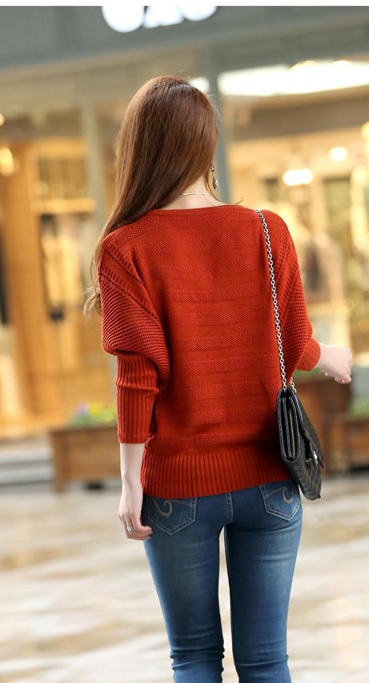 Áo len nữ phong cách Hàn kiểu cánh dơi AL04