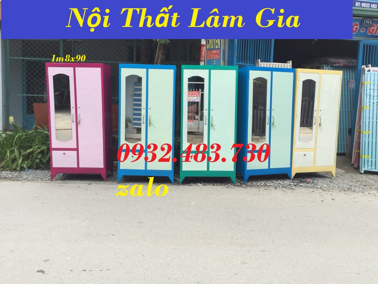 tủ sắt 2 cánh - TQA16-07