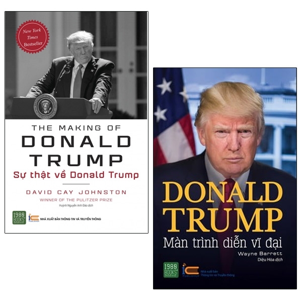 Fahasa - bộ sách cuộc đời của donald trump