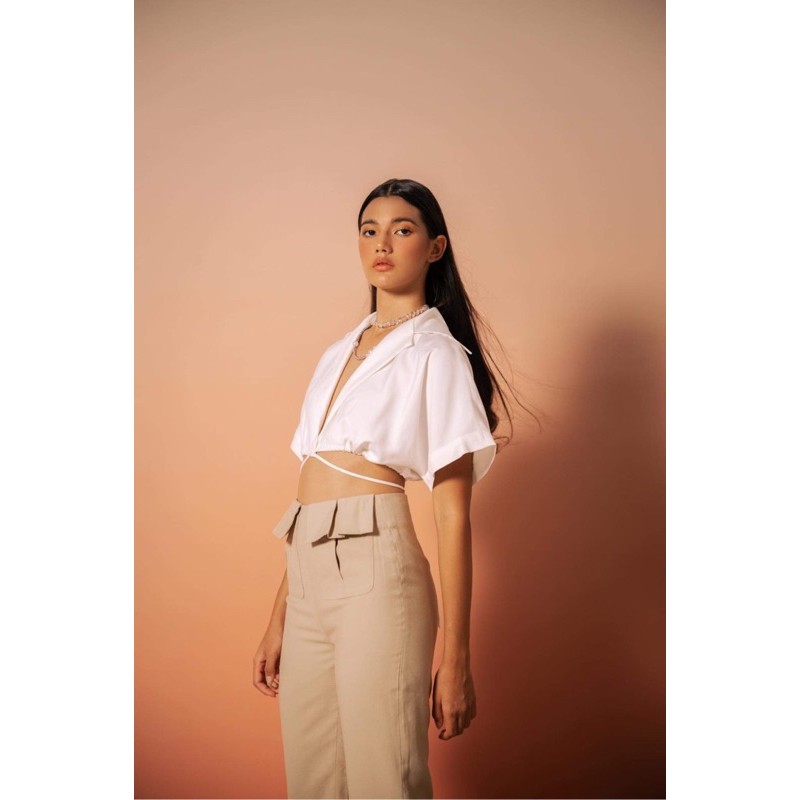 Áo Kiểu Nữ Đan Dây - Gaelle Top