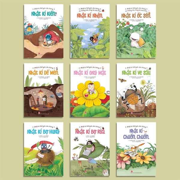 Sách bộ - Nhật Kí Thế Giới Côn Trùng