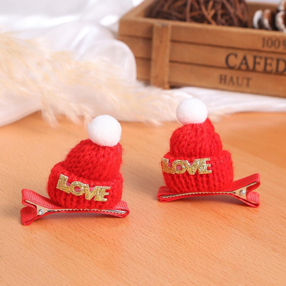 CC84 Cài tóc băng đô bờm tóc nữ GIÁNG SINH NOEL lò xo dễ thương