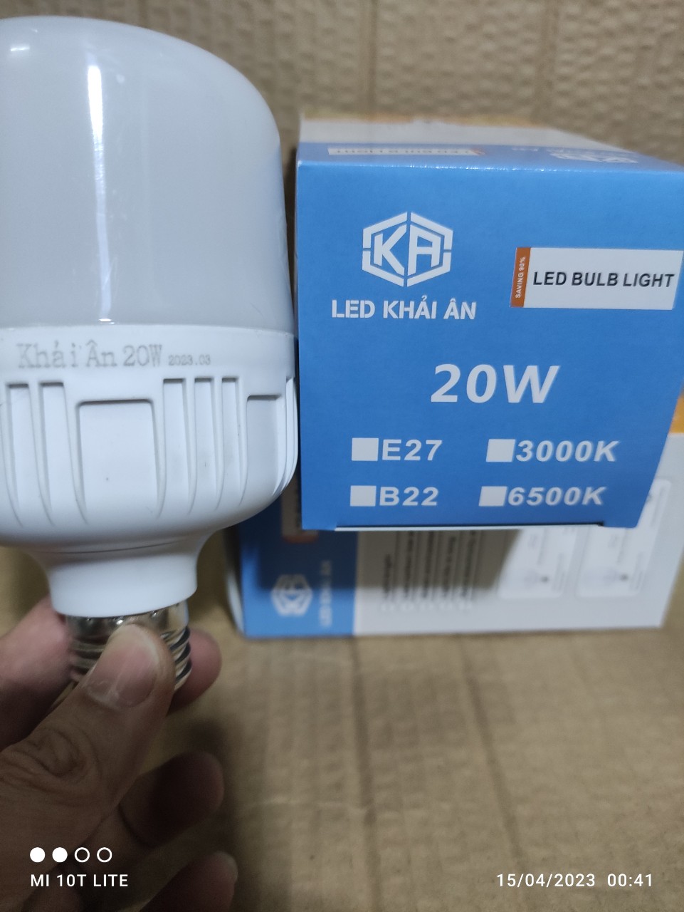 Bộ 10 bóng đèn led 20w