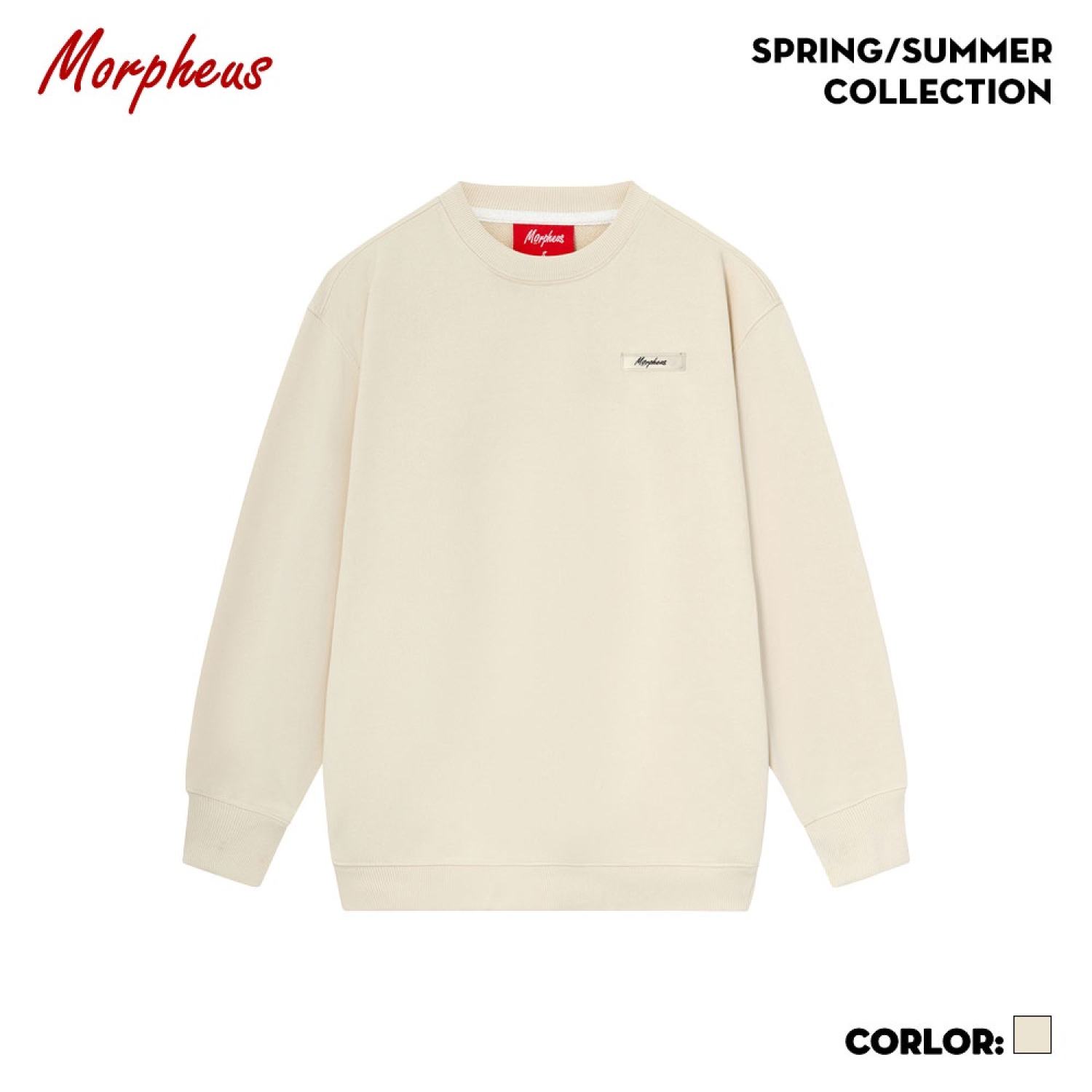 Áo Sweater Morpheus Basic Màu Đen,Kem, Xám
