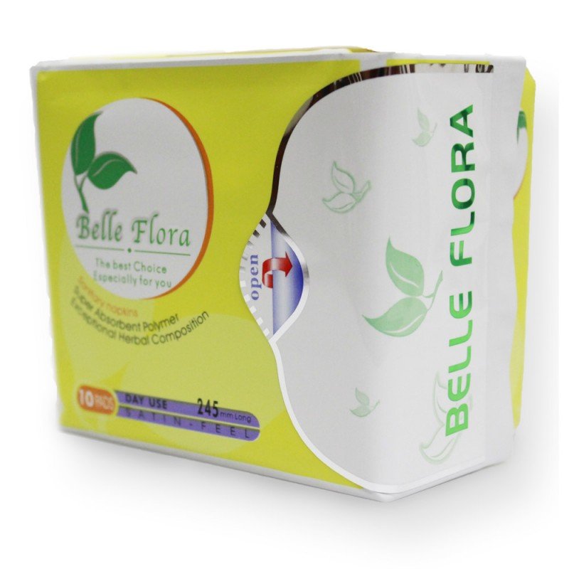 Băng vệ sinh belle flora cotton ban ngày 245mm