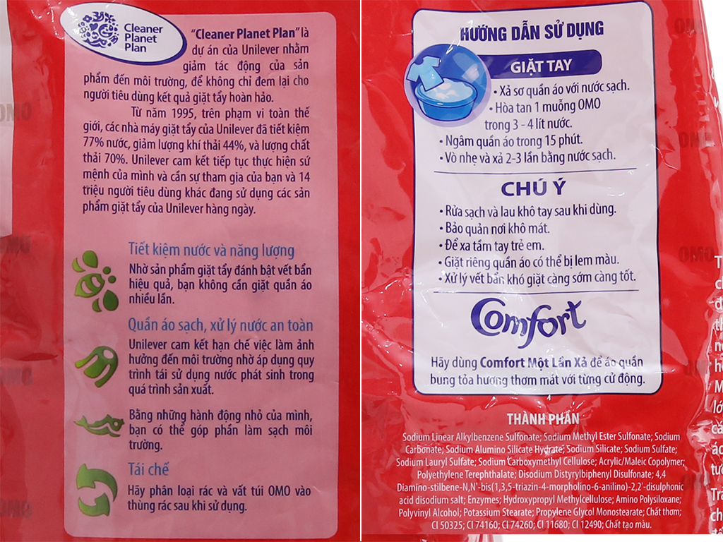 Bột Giặt Omo Sạch Nhanh 6KG