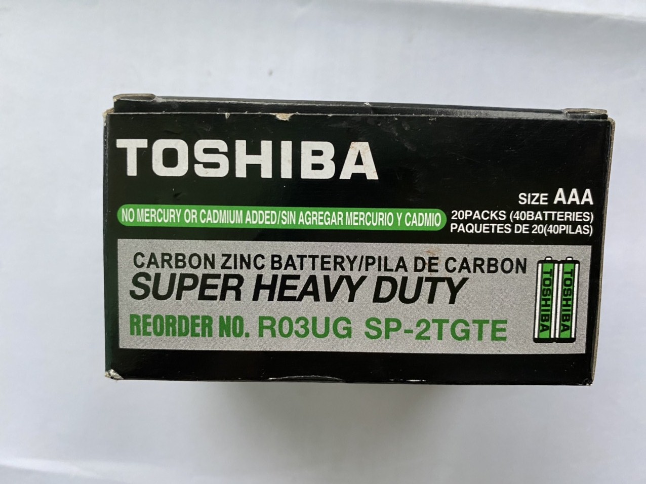 Hộp 40 Viên Pin Toshiba AAA