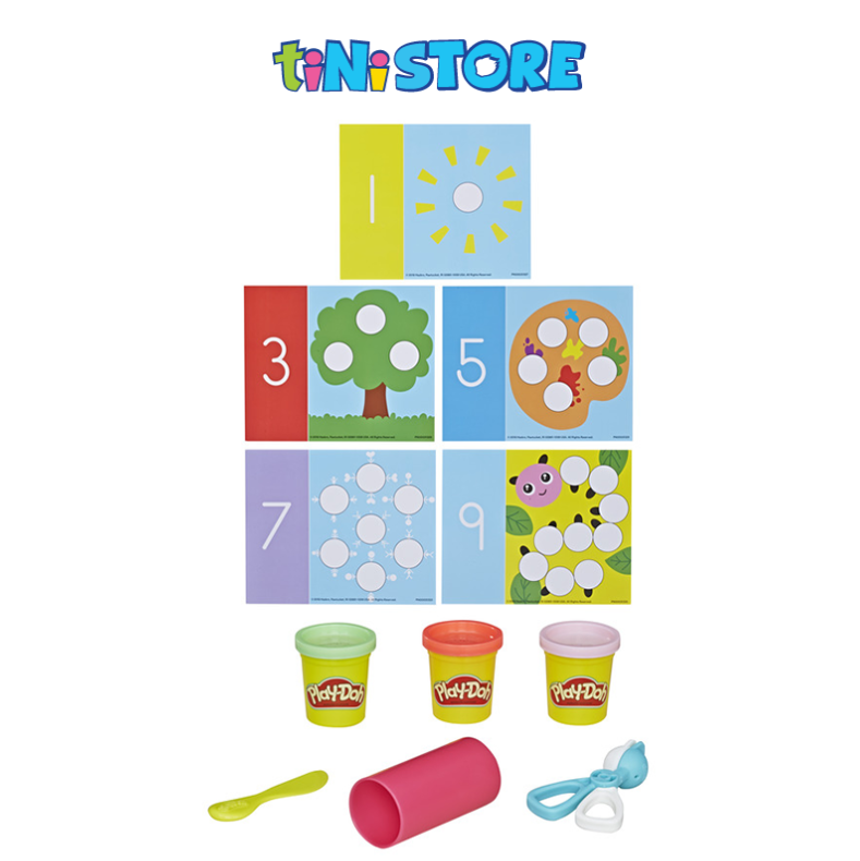 Bộ đồ chơi đất nặn số học cơ bản Play-Doh E3732