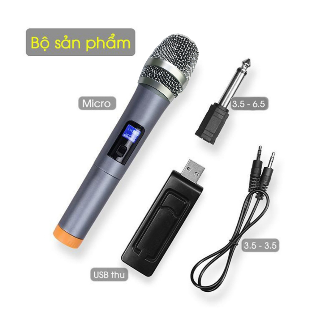 Micro không dây Zansong V12 Phiên bản cao cấp