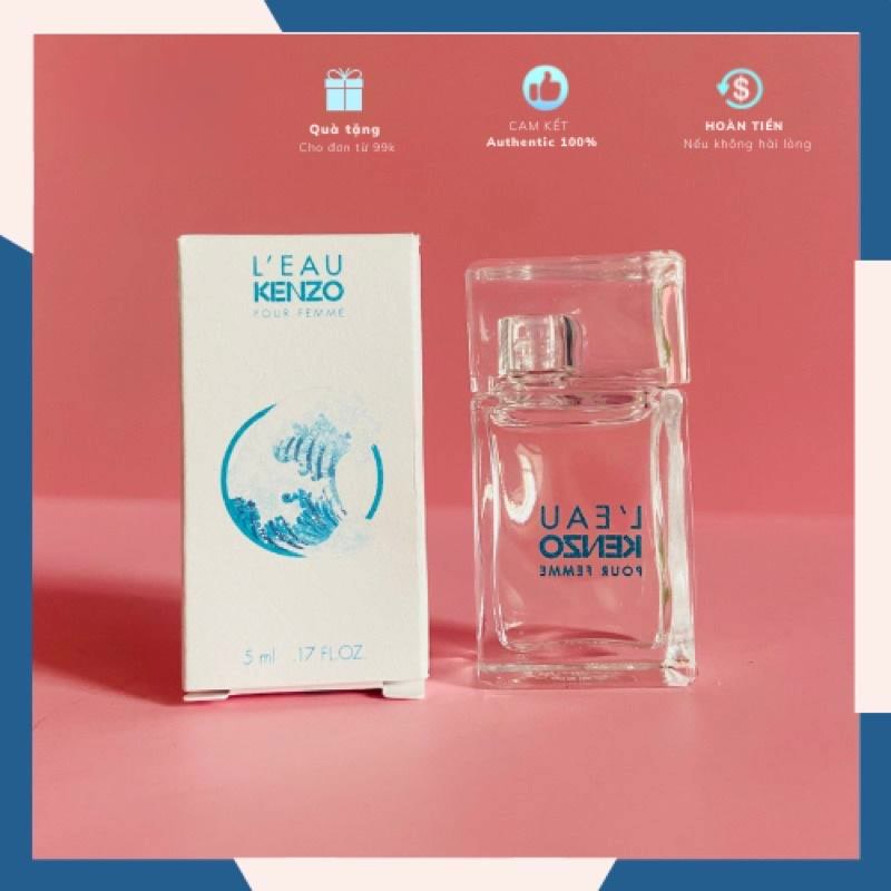 Nước Hoa Nữ Kenzo leau 5ml Chính Hãng