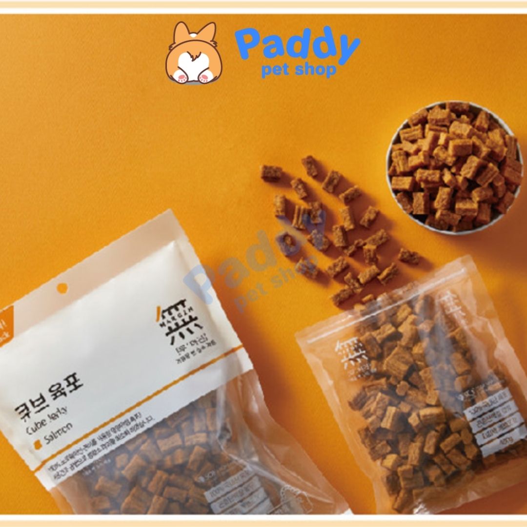 Bánh Thưởng Cho Chó Viên Thịt Bowwow Cube Jerky