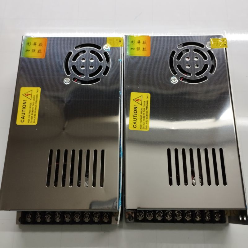 Nguồn Led 5v 60a tem 7 màu, đủ công suất (Nguồn 5v60a 300W trong nhà có quạt tản nhiệt)