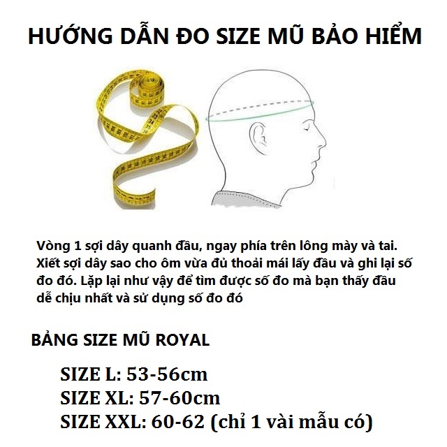 Mũ Bảo Hiểm Fullface 2 Kính ROYAL M137