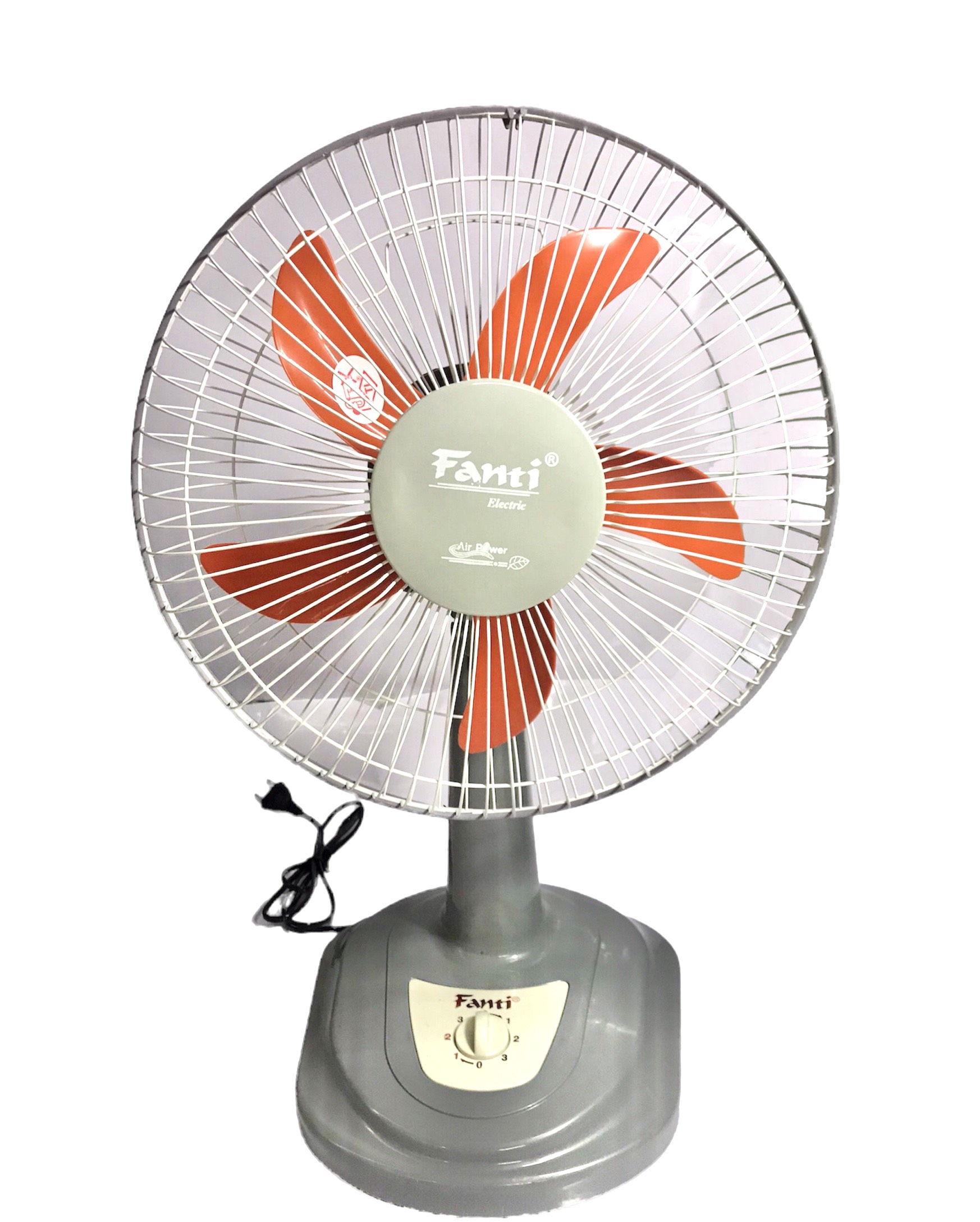 B300 Fanti Table Fan - Height 56cm - Capacity 38W - Blade 30cm.