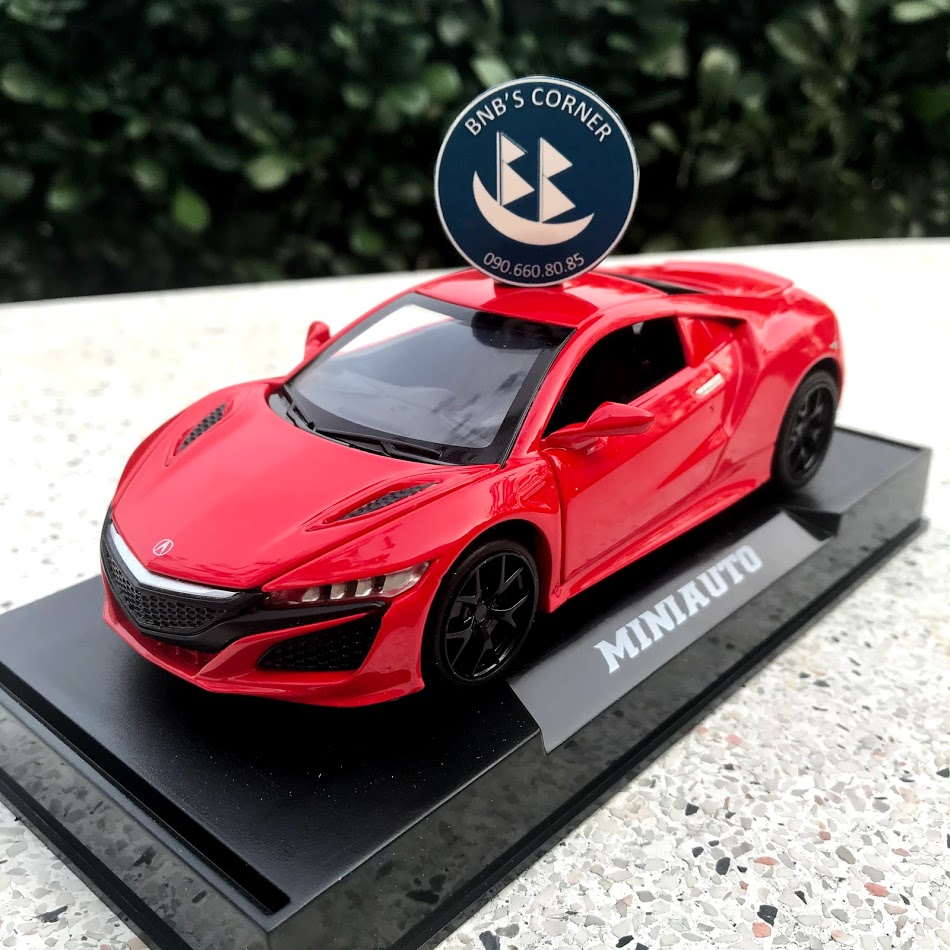 [BNB's Corner] Mô hình xe Acura NSX tỷ lệ 1:32 Mini Auto - Full box