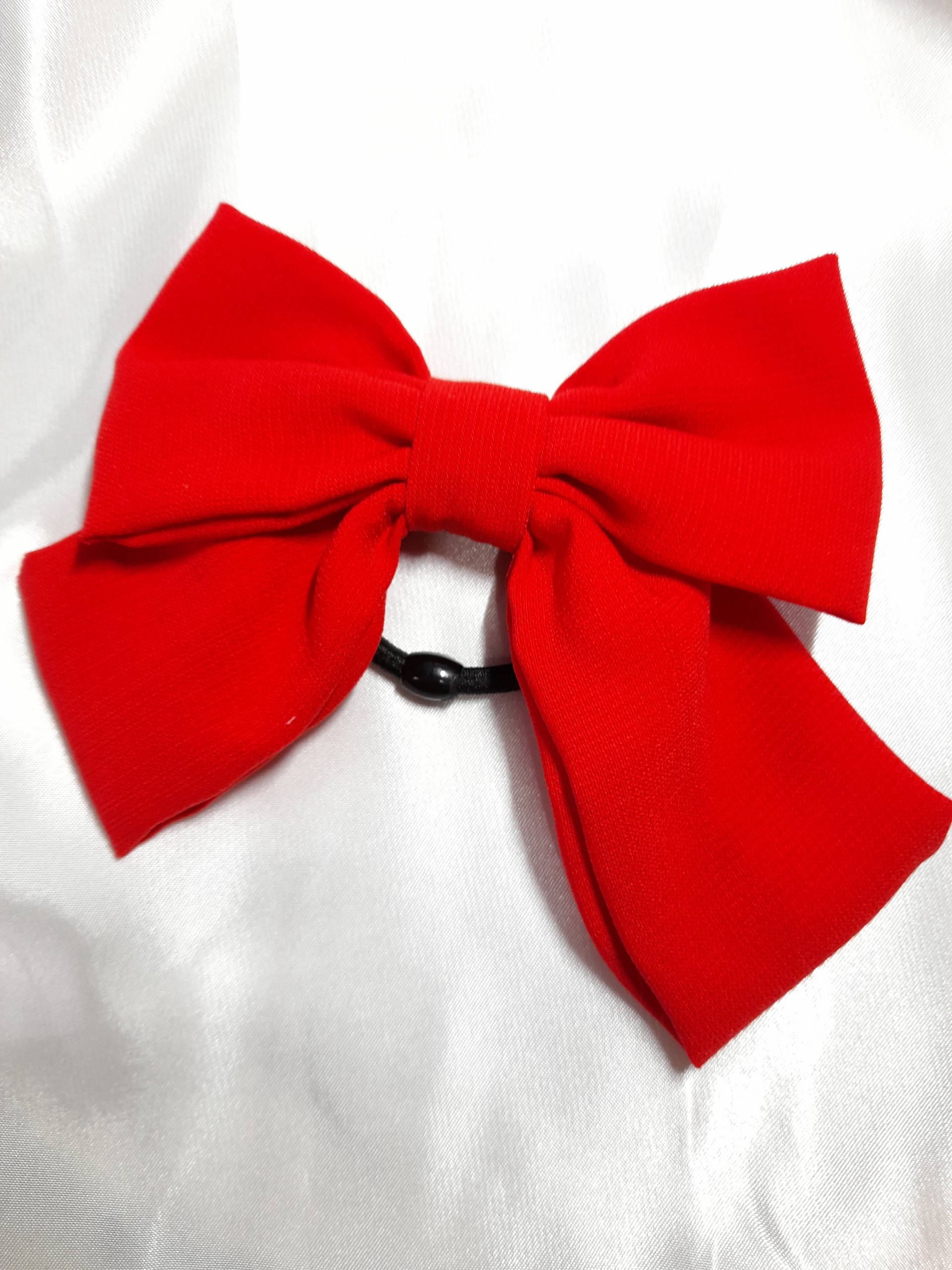 Set 03 Món Cột Tóc Handmade  Màu Đỏ