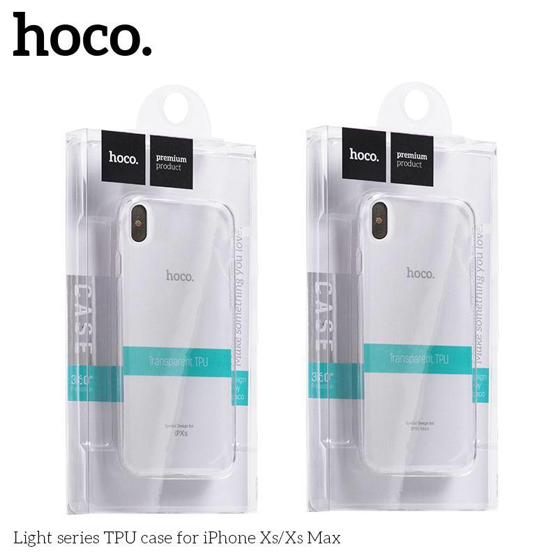 Ốp Lưng i.Phone Hoco Silicon - Trong - Dẻo - Mỏng - Siêu Bền