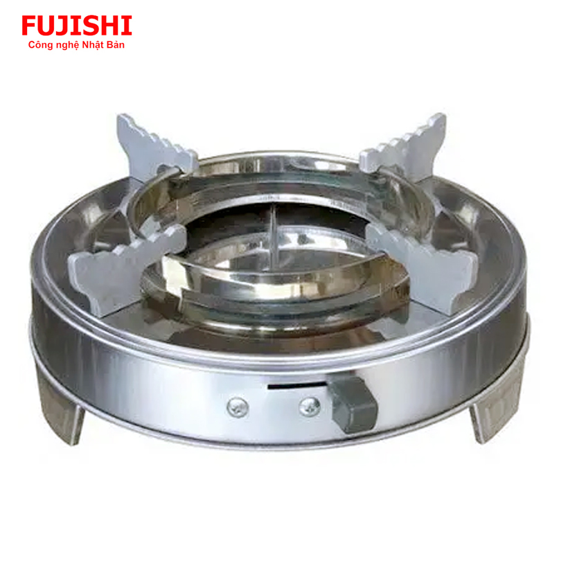 Bếp cồn inox bếp lẩu cồn tròn mini - - Hàng Chính hãng
