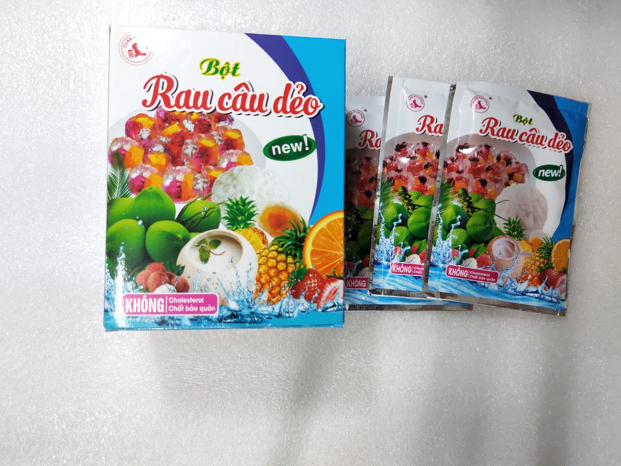 Bột Rau Câu Con Cá Dẻo gói 10gram