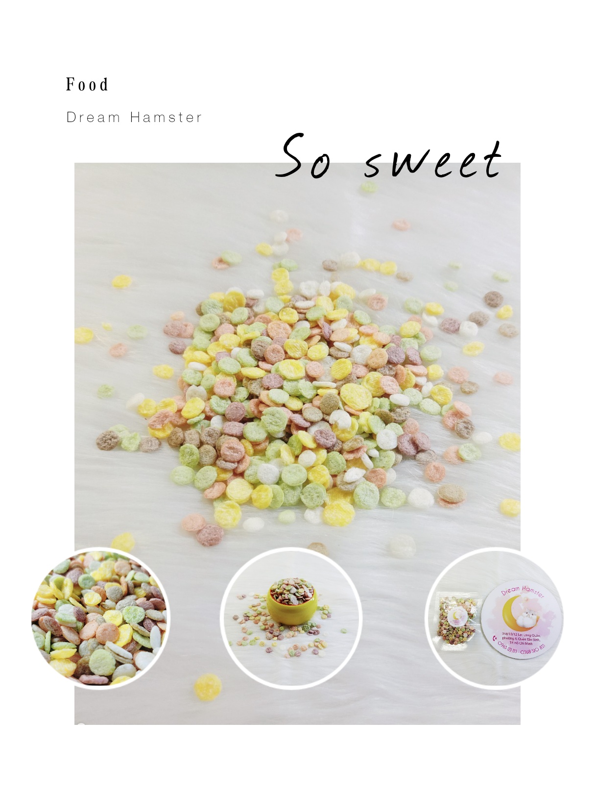 Bắp dẹp cho Hamster (50gr)