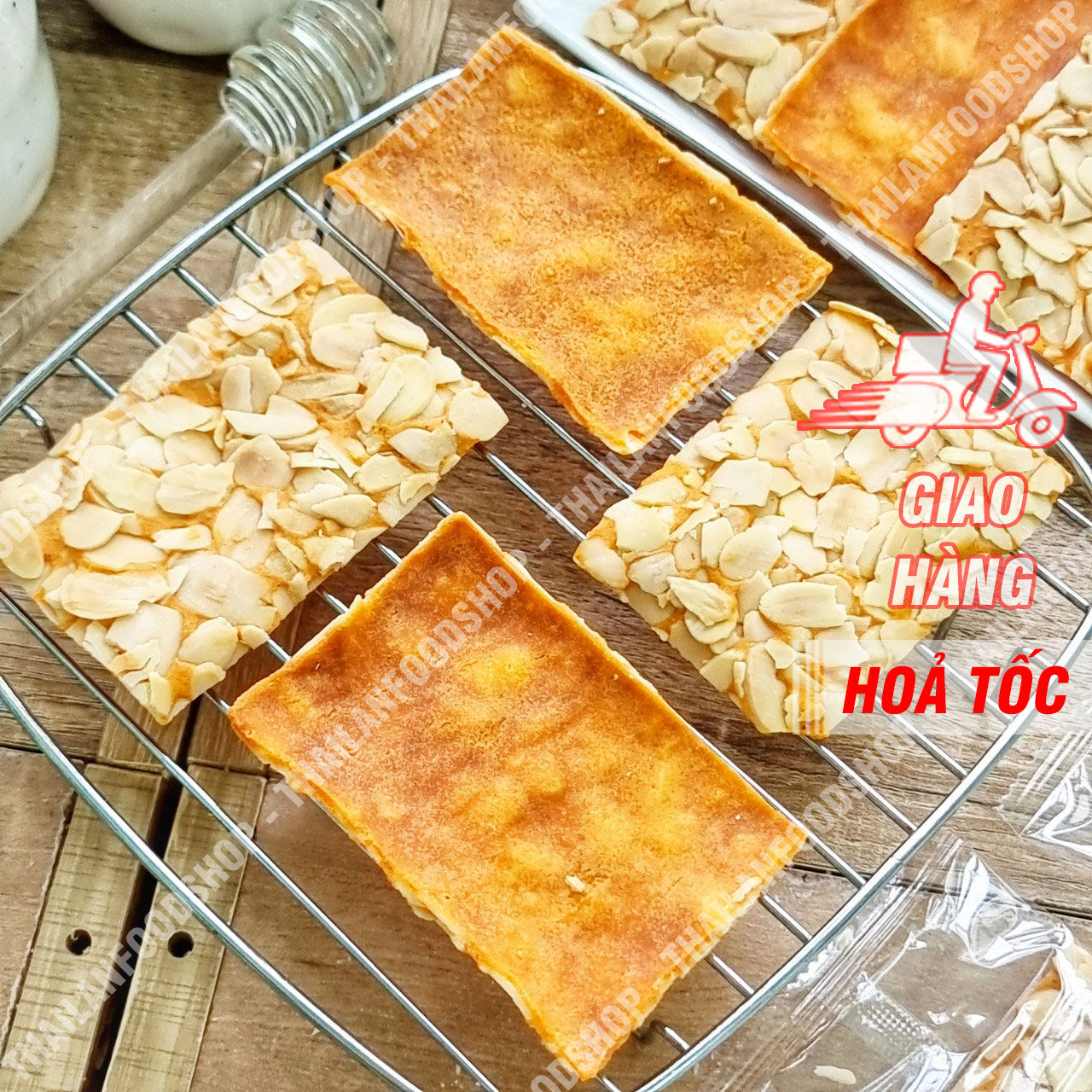 Tile wheel almond salted egg-cans 300gr