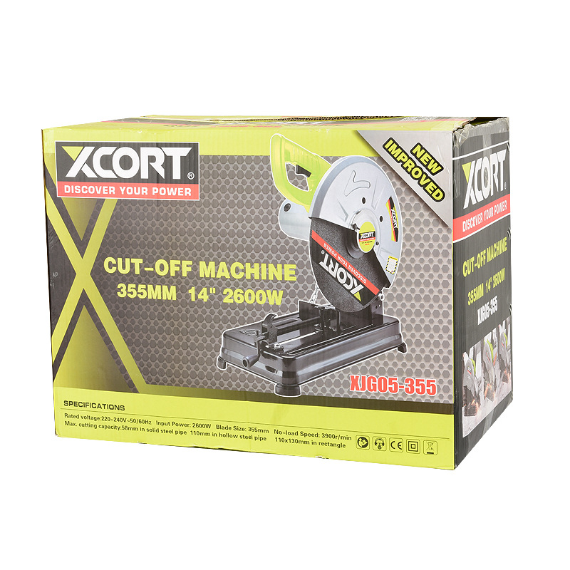 MÁY CẮT SẮT-MÁY CẮT SẮT 2600W-355MM XCORT-MÁY KHỎE