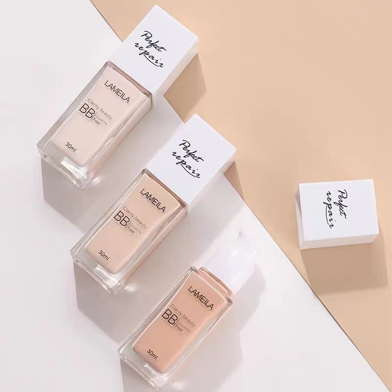 Kem Nền Che Khuyết Điểm BB Cream Lameila Perfect Repair Light Concealer Foundation