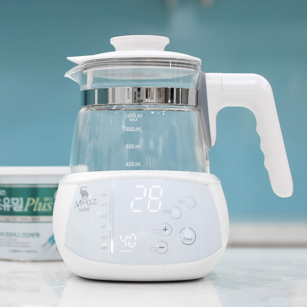 [HCM]Bình đun nước đa năng thông minh Moaz Bébé MB-002 1000ml