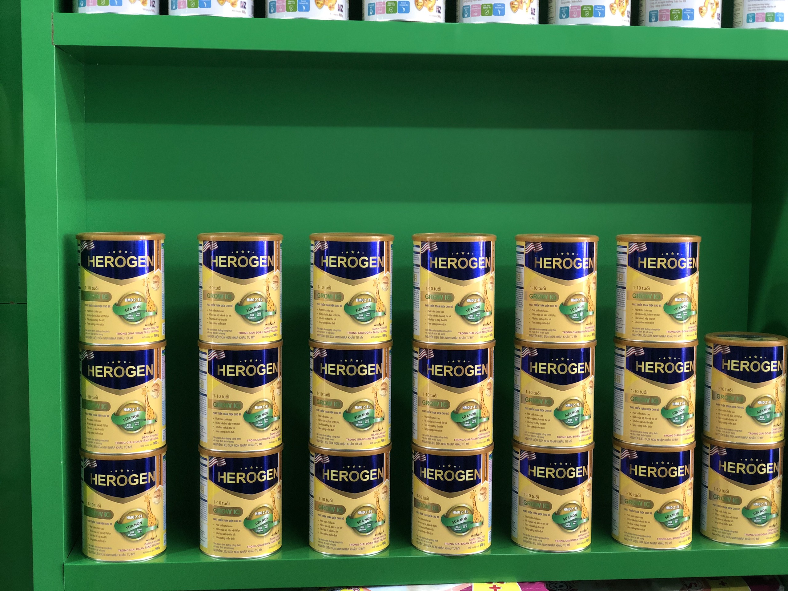 Sữa bột Herogen Grow IQ 900g