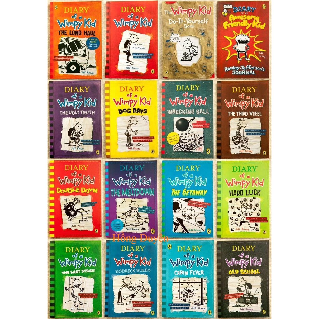 Full 16q - diary of a wimpy kid - có 14q file nghe