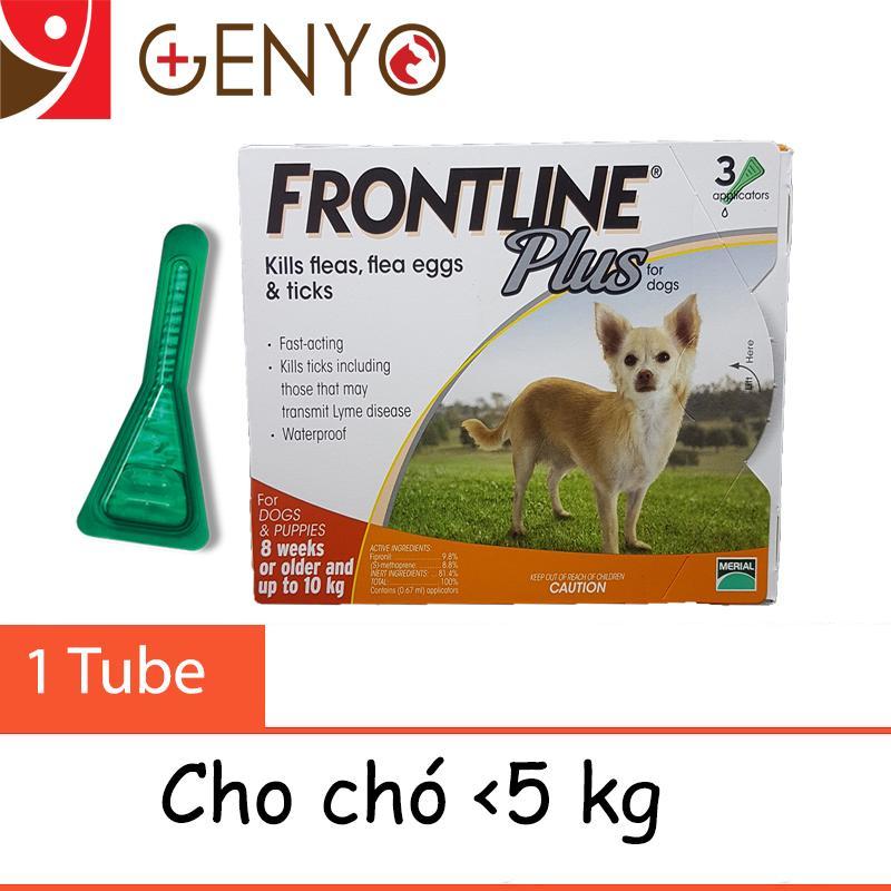 Trị Ve Ghẻ, Demodex, Bọ Chét Nhỏ Sống Lưng – Merial Frontline Dưới 5kg (LẺ 1 TUÝP )